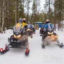 Снегоходный гастротур «Место силы» — настоящая энергия северных гор!