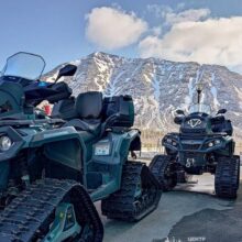 Приглашаем в тур по долине Малого Вудъявра на гусеничных квадроциклах!
