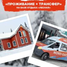 Акция «Проживание + трансфер» на базе отдыха «Лесная»